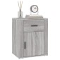 vidaXL Κομοδίνο Γκρι Sonoma 50x36x60 εκ. από Επεξεργασμένο Ξύλο