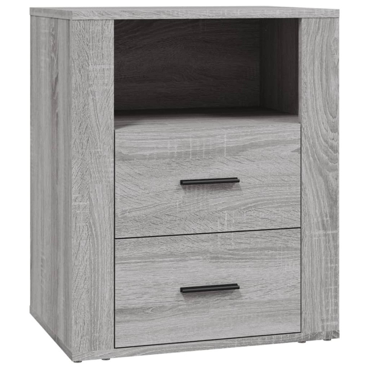 vidaXL Κομοδίνο Γκρι Sonoma 50x36x60 εκ. από Επεξεργασμένο Ξύλο