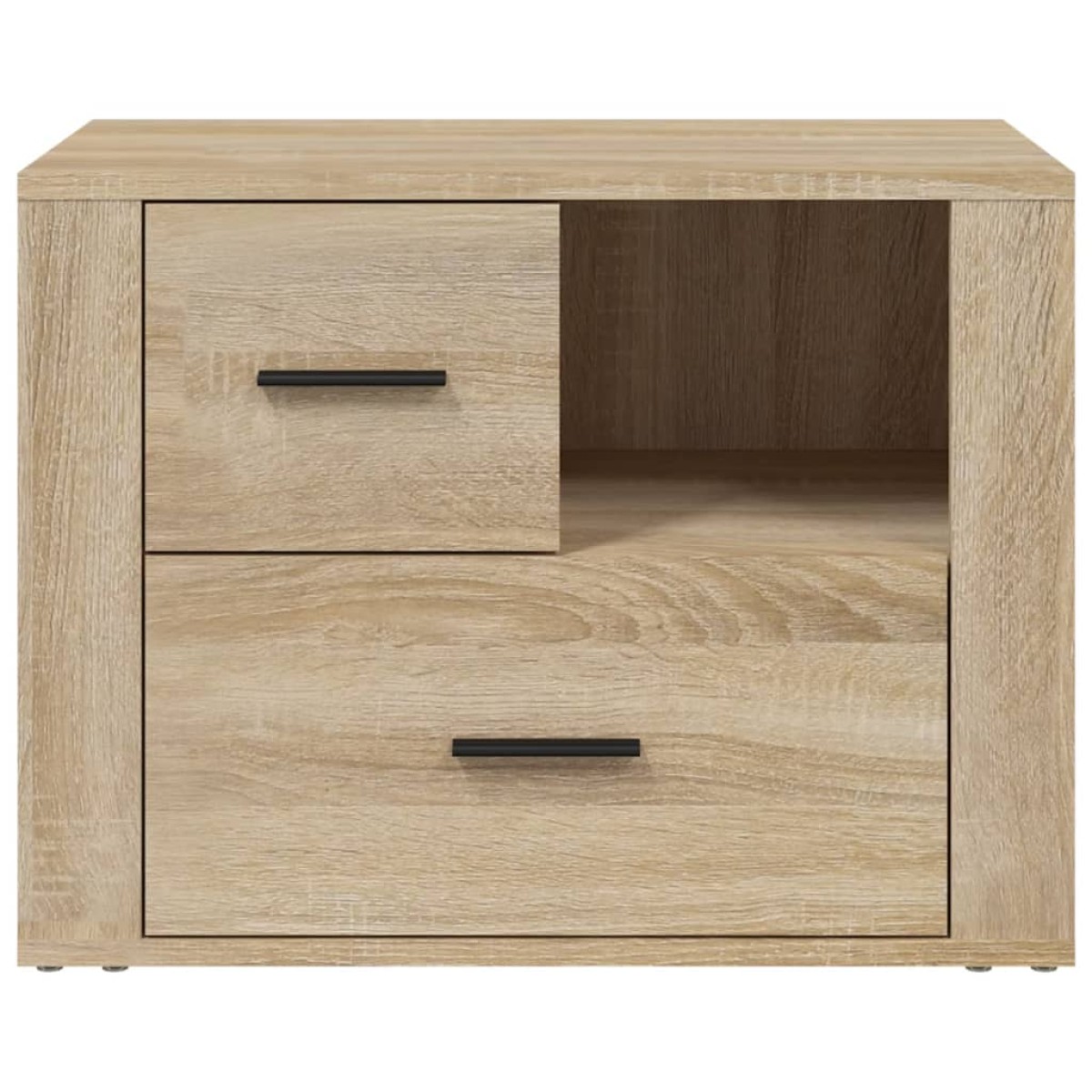 vidaXL Κομοδίνο Sonoma Δρυς 60 x 36 x 45 εκ. από Επεξεργασμένο Ξύλο