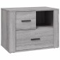 vidaXL Κομοδίνο Γκρι Sonoma 60x36x45 εκ. από Επεξεργασμένο Ξύλο