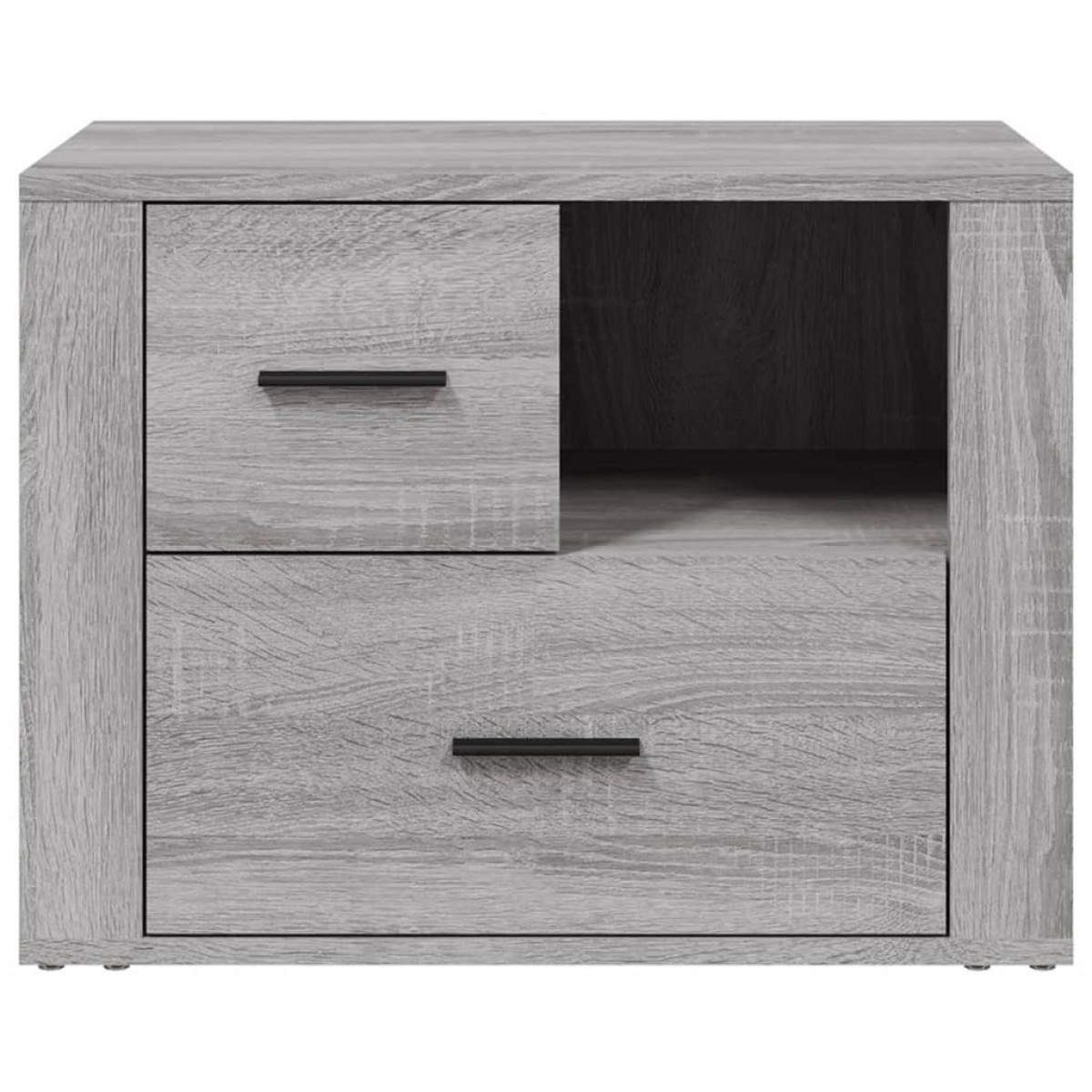 vidaXL Κομοδίνο Γκρι Sonoma 60x36x45 εκ. από Επεξεργασμένο Ξύλο