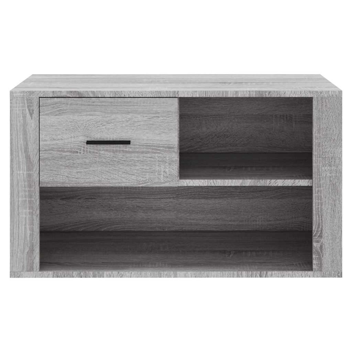 vidaXL Παπουτσοθήκη Γκρι Sonoma 80x35x45 εκ. από Επεξεργασμένο Ξύλο