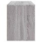 vidaXL Παπουτσοθήκη Γκρι Sonoma 80x35x45 εκ. από Επεξεργασμένο Ξύλο