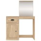 vidaXL Μπουντουάρ με Καθρέφτη Sonoma Δρυς 90x50x132,5 εκ. Επεξ. Ξύλο