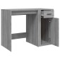 vidaXL Γραφείο Γκρι Sonoma 100 x 49 x 75 εκ. από Επεξεργασμένο Ξύλο