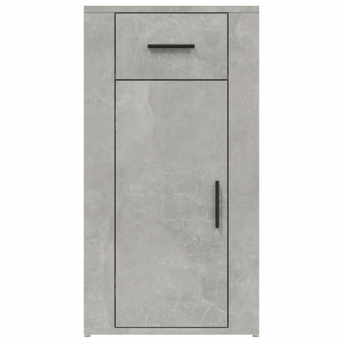 vidaXL Ντουλάπι Γραφείου Γκρι Σκυροδ. 40x49x75 εκ. Επεξεργασμένο Ξύλο