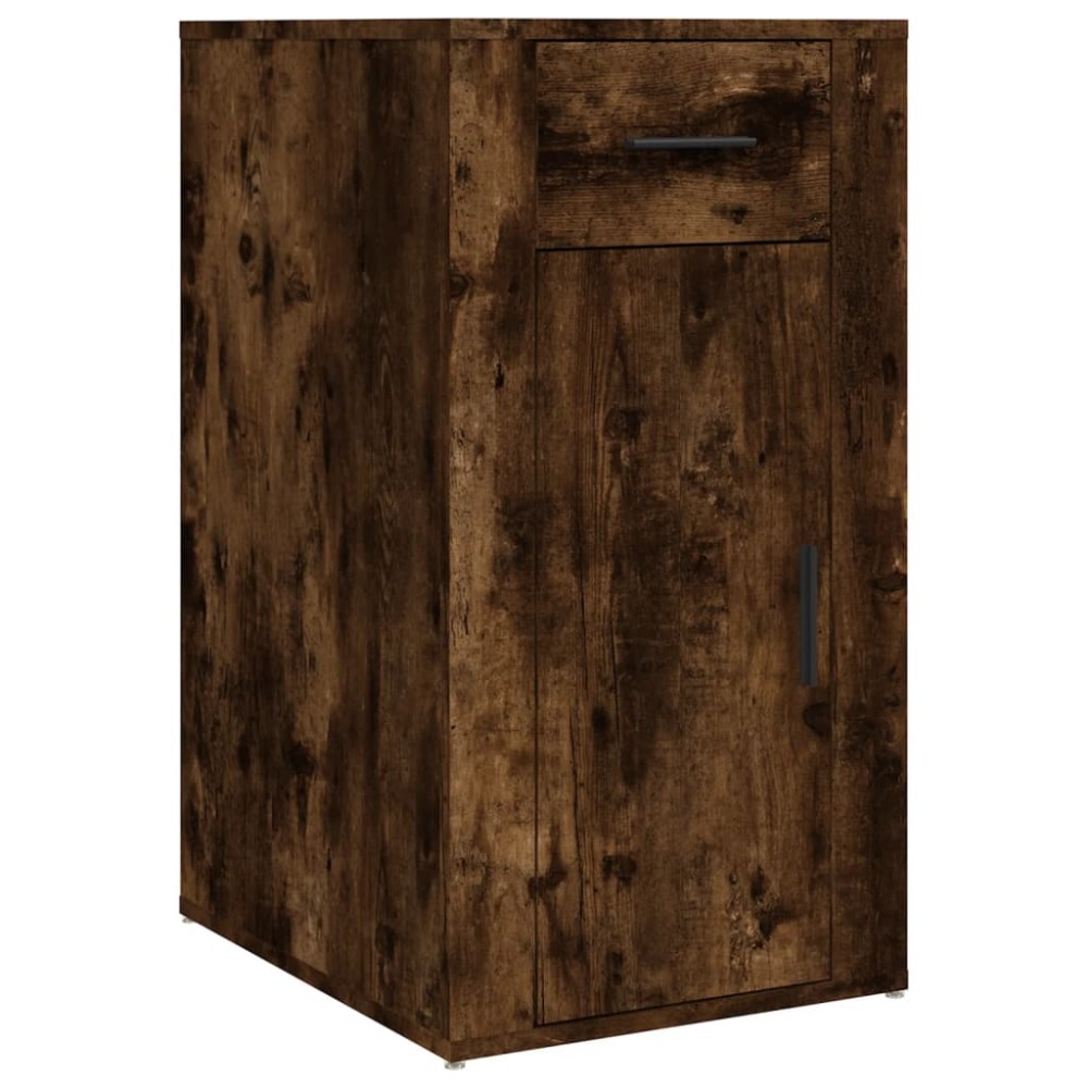 vidaXL Ντουλάπι Γραφείου Καπνιστή Δρυς 40x49x75 εκ. Επεξεργ. Ξύλο