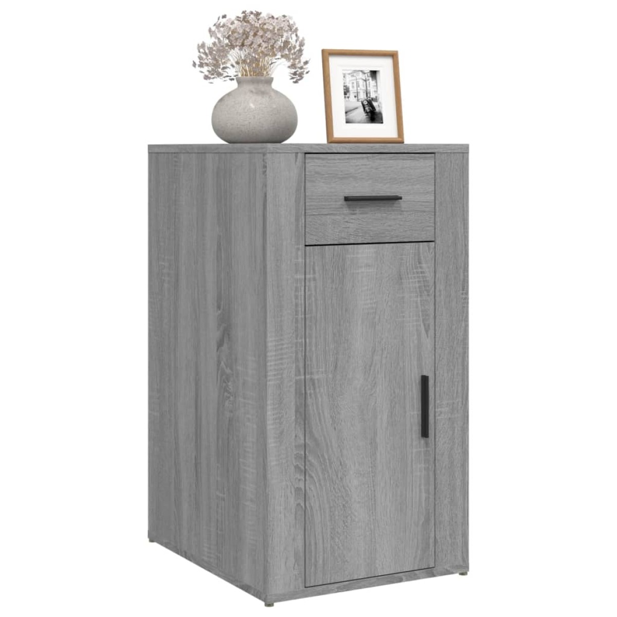 vidaXL Ντουλάπι Γραφείου Γκρι sonoma 40x49x75 εκ. Επεξεργ. Ξύλο