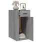 vidaXL Ντουλάπι Γραφείου Γκρι sonoma 40x49x75 εκ. Επεξεργ. Ξύλο