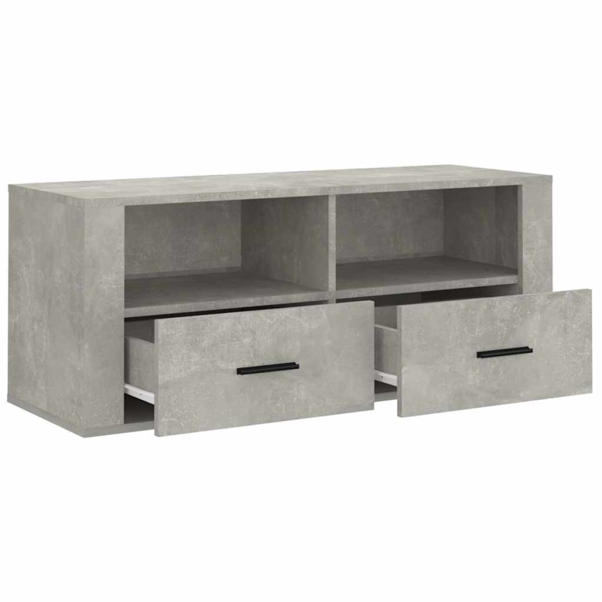 vidaXL Έπιπλο Τηλεόρασης Γκρι Σκυρ. 100x35x40 εκ. Επεξ. Ξύλο