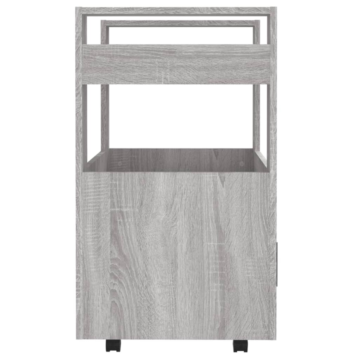 vidaXL Τρόλεϊ Κουζίνας Sonoma Γκρι 60x45x80 εκ. από Επεξεργασμένο Ξύλο