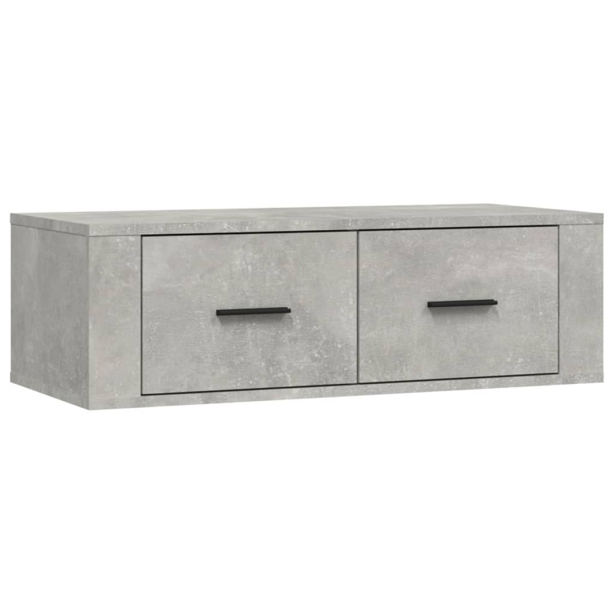 vidaXL Ντουλάπι Τηλεόρασης Κρεμ. Γκρι Σκυρ. 80x36x25εκ. Επεξ. Ξύλο