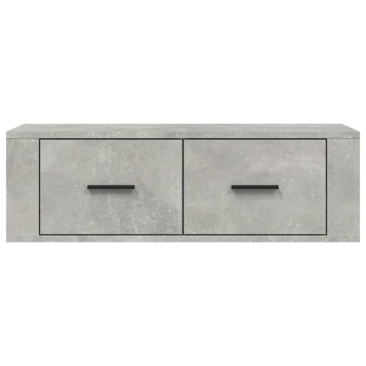 vidaXL Ντουλάπι Τηλεόρασης Κρεμ. Γκρι Σκυρ. 80x36x25εκ. Επεξ. Ξύλο