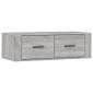 vidaXL Έπιπλο Τηλεόρασης Κρεμαστό Γκρι Sonoma 80x36x25 εκ. Επεξ. Ξύλο