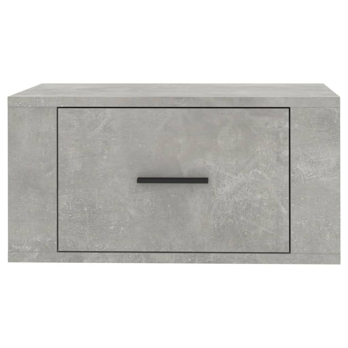 vidaXL Κομοδίνο Επιτοίχιο Γκρι Σκυροδέματος 50x36x25 εκ.