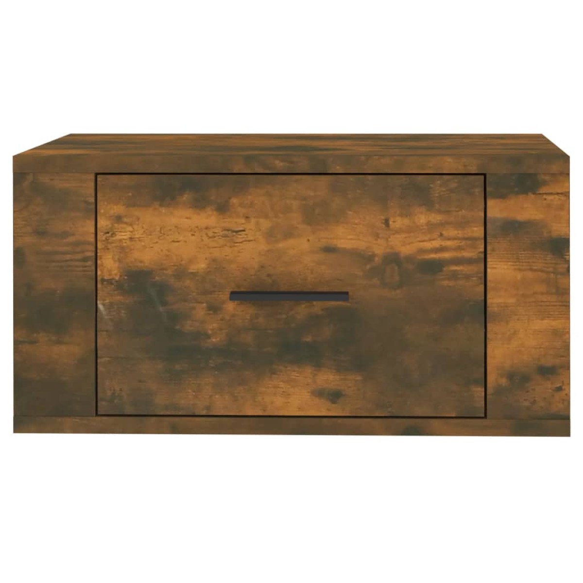 vidaXL Κομοδίνο Επιτοίχιο Καπνιστή Δρυς 50x36x25 εκ.