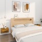 vidaXL Κομοδίνα Επιτοίχια 2 τεμ. Καπνιστή Δρυς 50x36x25 εκ.