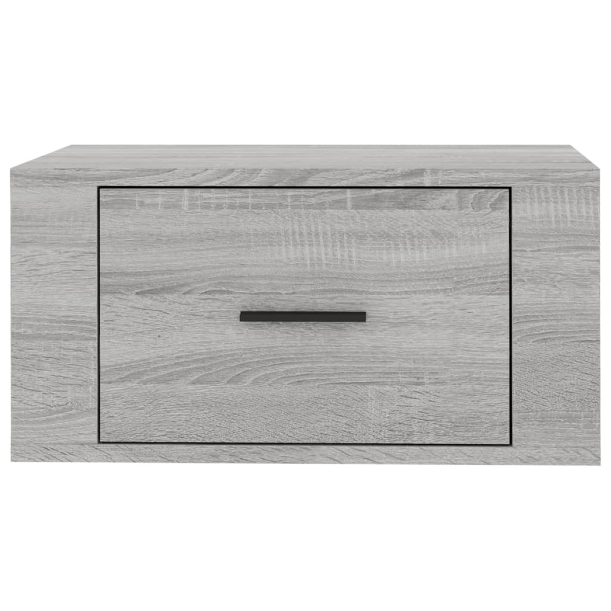 vidaXL Κομοδίνα Επιτοίχια Γκρι Sonoma 50x36x25 εκ.