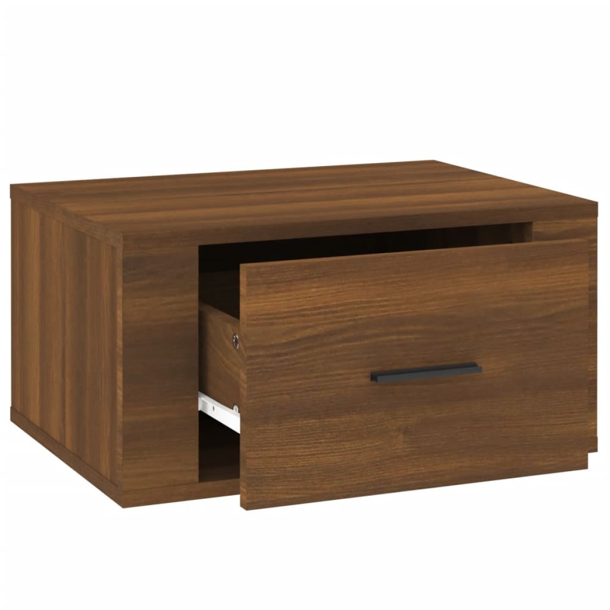 vidaXL Κομοδίνο Επιτοίχιο Καφέ Δρυς 50x36x25 εκ.