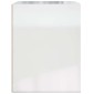 vidaXL Κομοδίνο Επιτοίχιο Γυαλιστερό Λευκό 50 x 36 x 47 εκ.
