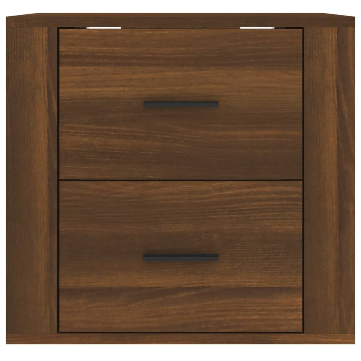 vidaXL Κομοδίνο Επιτοίχιο Καφέ Δρυς 50x36x47 εκ.