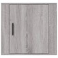 vidaXL Κομοδίνα Επιτοίχια Γκρι Sonoma 50x30x47 εκ.