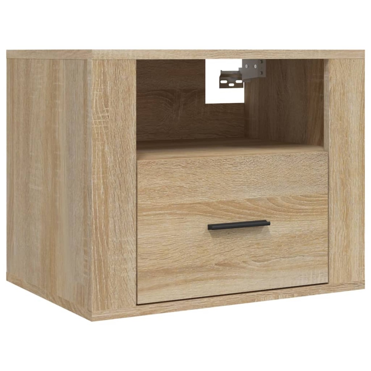 vidaXL Κομοδίνα Επιτοίχια 2 τεμ. Sonoma Δρυς 50x36x40 εκ.