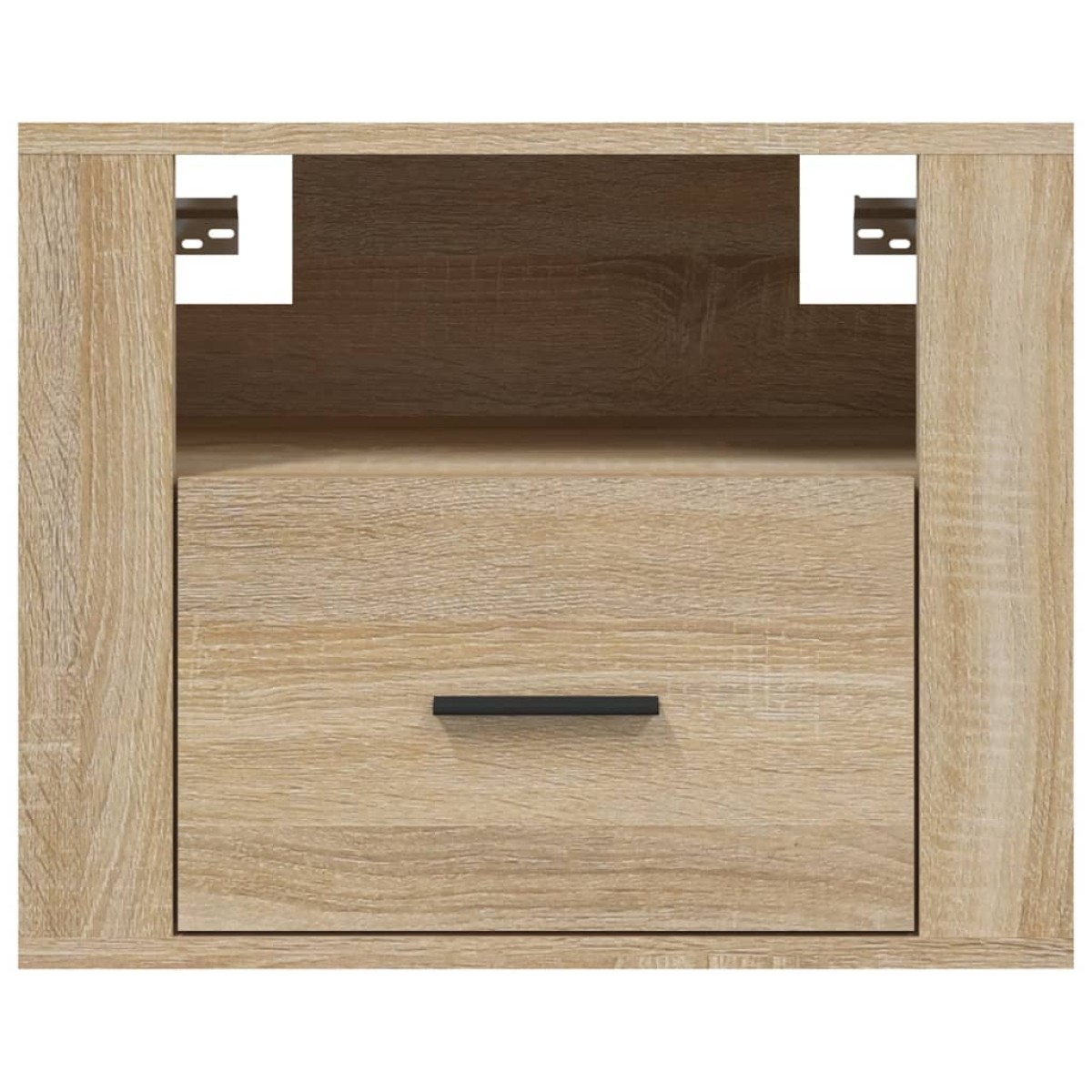 vidaXL Κομοδίνα Επιτοίχια 2 τεμ. Sonoma Δρυς 50x36x40 εκ.