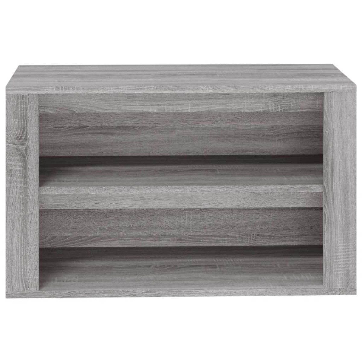 vidaXL Παπουτσοθήκη Γκρι Sonoma 75x35x45 εκ. από Επεξεργασμένο Ξύλο