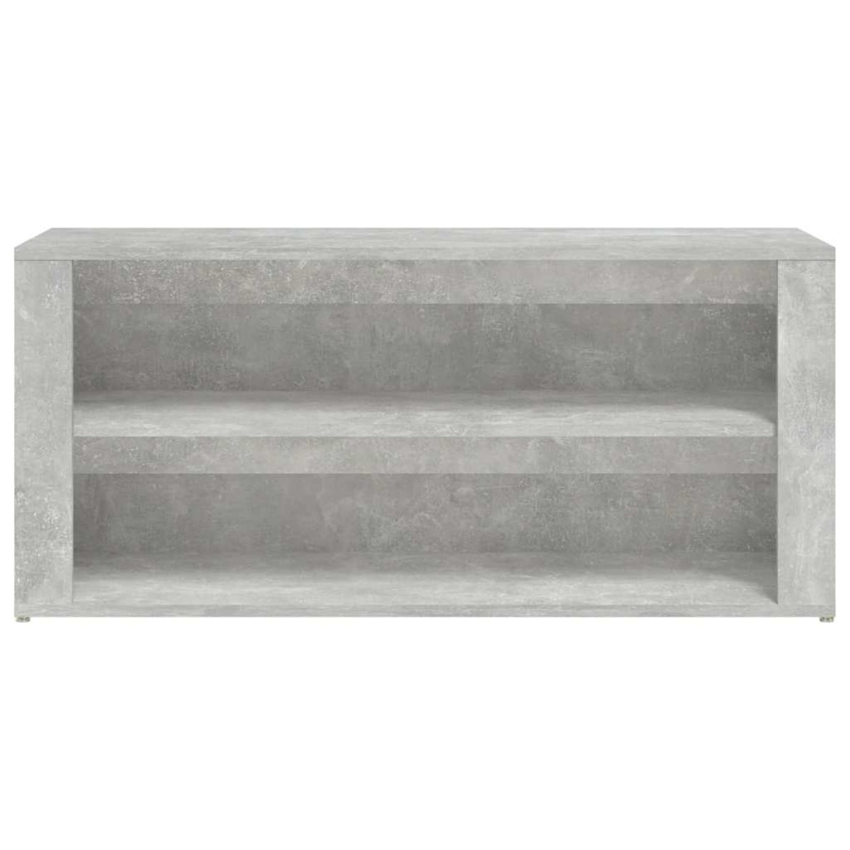 vidaXL Παπουτσοθήκη Γκρι Σκυροδέματος 100x35x45 εκ. Επεξεργασμένο Ξύλο