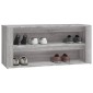 vidaXL Παπουτσοθήκη Γκρι Sonoma 100x35x45 εκ. από Επεξεργασμένο Ξύλο