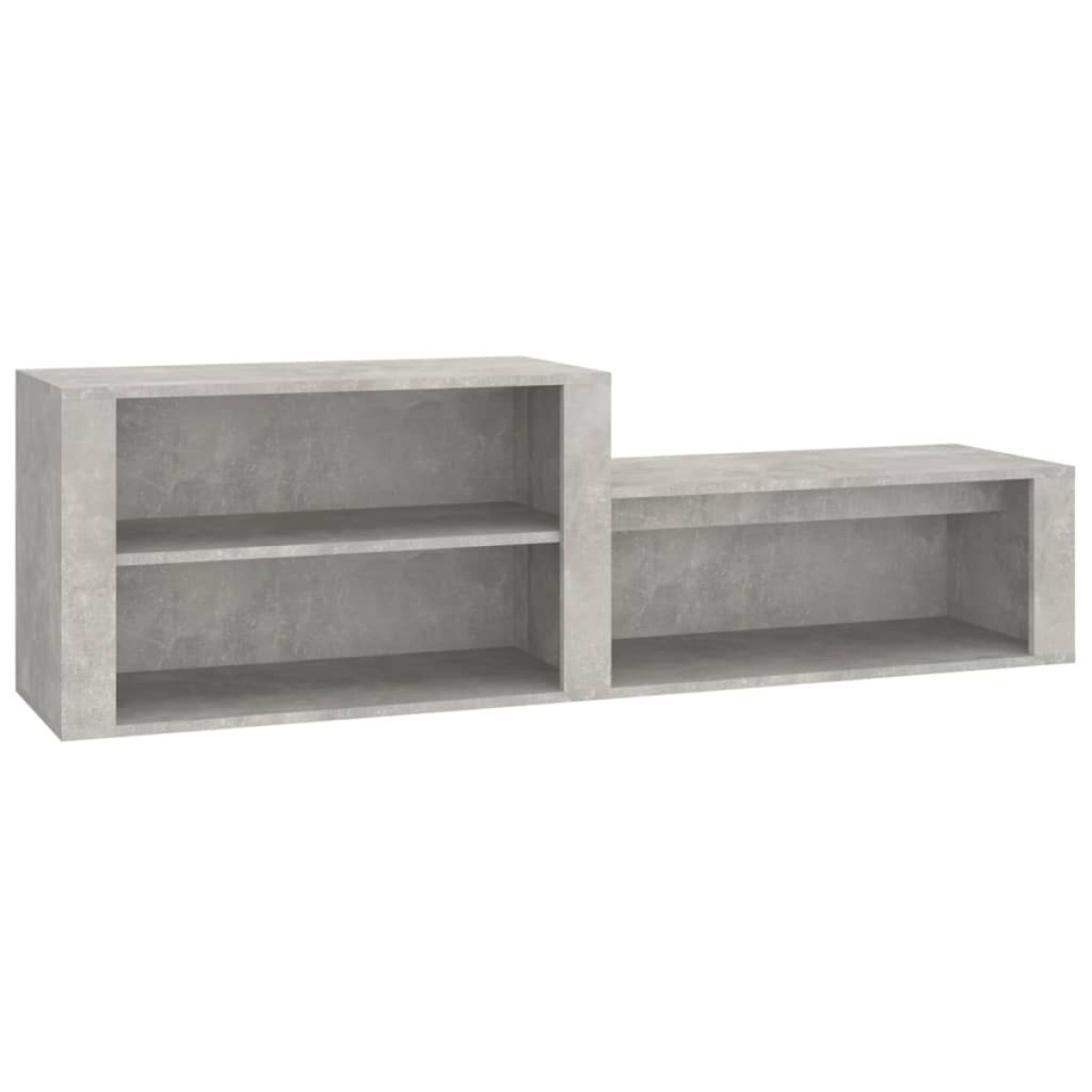 vidaXL Παπουτσοθήκη Γκρι Σκυροδέματος 150x35x45 εκ. Επεξεργασμένο Ξύλο