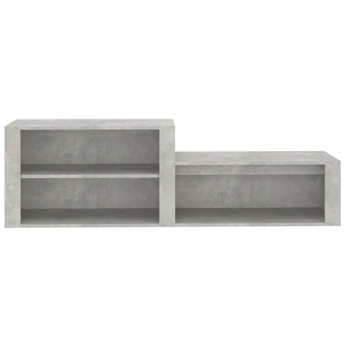 vidaXL Παπουτσοθήκη Γκρι Σκυροδέματος 150x35x45 εκ. Επεξεργασμένο Ξύλο