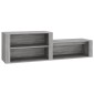 vidaXL Παπουτσοθήκη Γκρι Sonoma 150x35x45 εκ. από Επεξεργασμένο Ξύλο