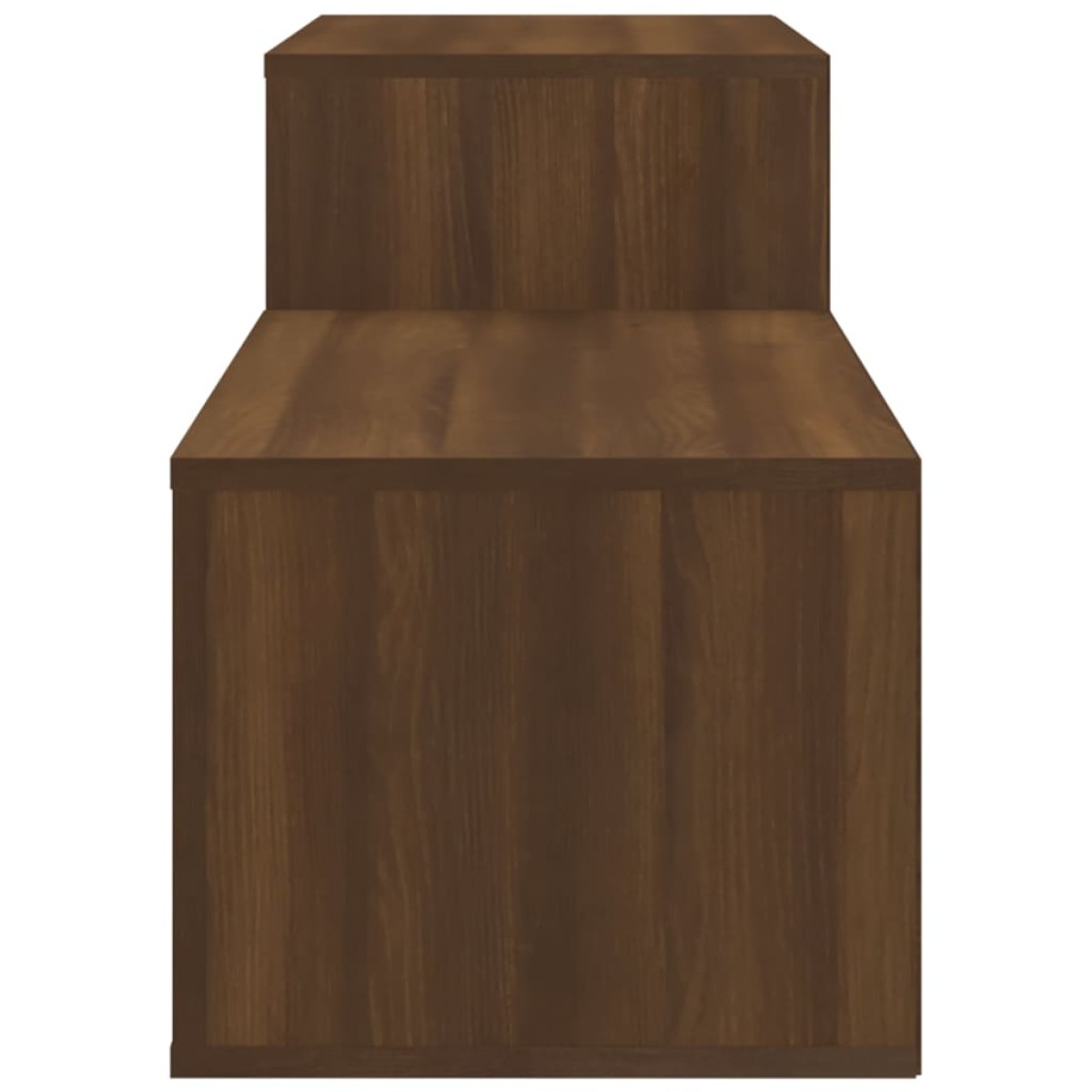 vidaXL Παπουτσοθήκη Καφέ Δρυς 150x35x45 εκ. από Επεξεργασμένο Ξύλο