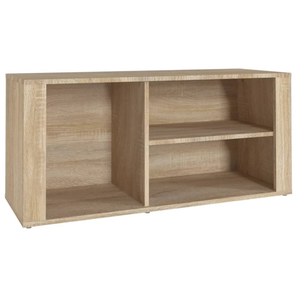 vidaXL Παπουτσοθήκη Sonoma Δρυς 100x35x45 εκ. από Επεξεργασμένο Ξύλο