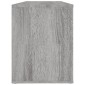 vidaXL Παπουτσοθήκη Γκρι Sonoma 100x35x45 εκ. από Επεξεργασμένο Ξύλο