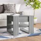 vidaXL Τραπεζάκι Σαλονιού Γκρι Sonoma 55,5x55x45εκ. Επεξεργασμένο Ξύλο