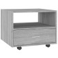 vidaXL Τραπεζάκι Σαλονιού Γκρι Sonoma 55x55x40 εκ. Επεξεργασμένο Ξύλο