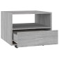 vidaXL Τραπεζάκι Σαλονιού Γκρι Sonoma 55x55x40 εκ. Επεξεργασμένο Ξύλο