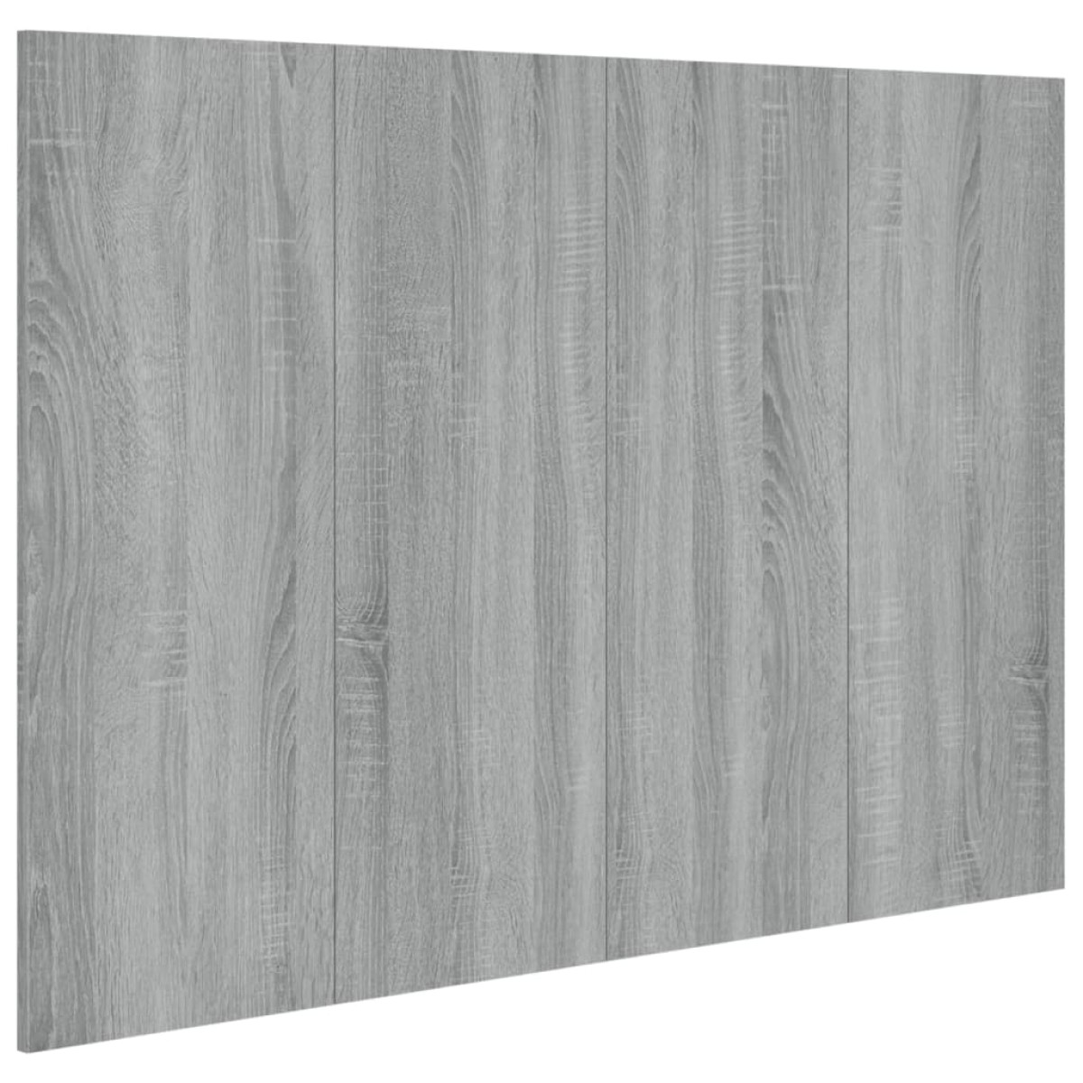 vidaXL Κεφαλάρι Κρεβατιού Γκρι Sonoma 120x1,5x80 εκ. Επεξεργ. Ξύλο