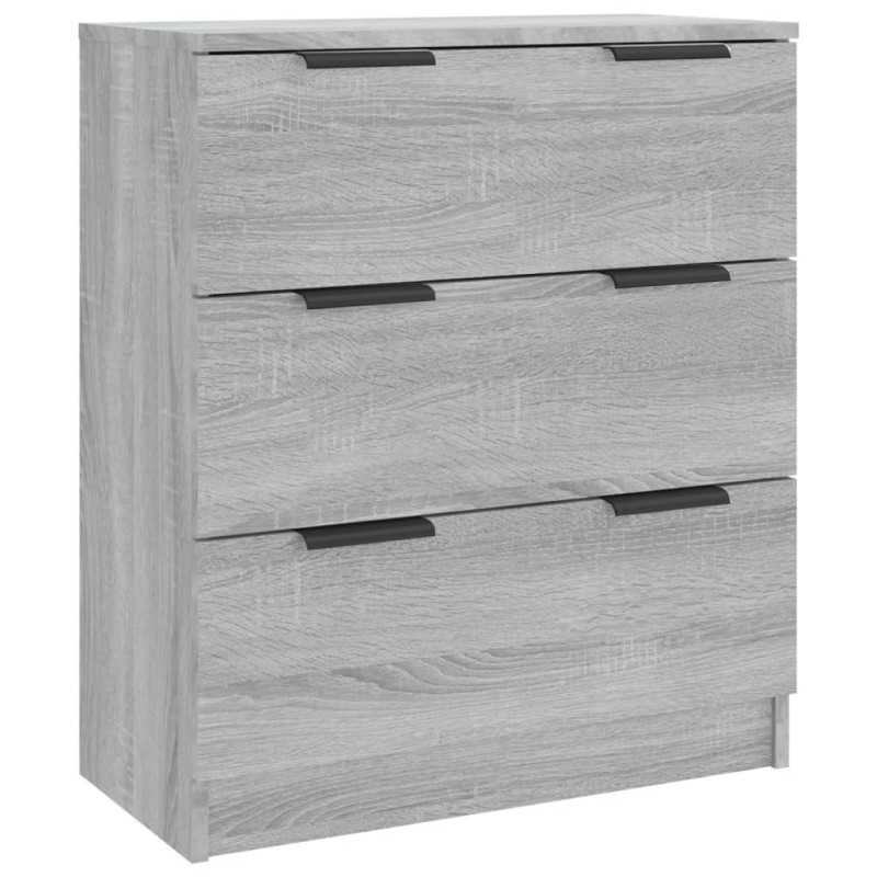 vidaXL Ντουλάπι Γκρι Sonoma 60 x 30 x 70 εκ. από Επεξεργασμένο Ξύλο