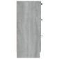 vidaXL Ντουλάπι Γκρι Sonoma 60 x 30 x 70 εκ. από Επεξεργασμένο Ξύλο