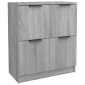 vidaXL Ντουλάπι Γκρι Sonoma 60 x 30 x 70 εκ. από Επεξεργασμένο Ξύλο