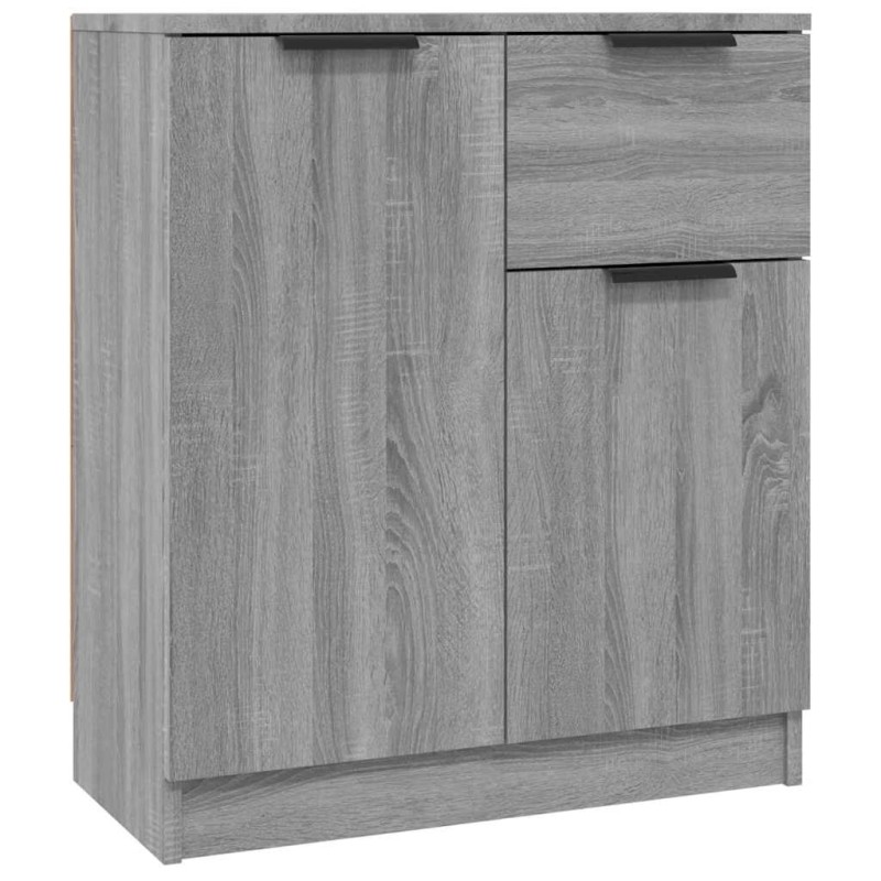 vidaXL Μπουφές Γκρι Sonoma 60x30x70 εκ. από Τεχνητό Ξύλο