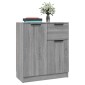 vidaXL Μπουφές Γκρι Sonoma 60x30x70 εκ. από Τεχνητό Ξύλο