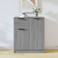 vidaXL Μπουφές Γκρι Sonoma 60x30x70 εκ. από Τεχνητό Ξύλο
