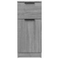 vidaXL Ντουλάπια 2 τεμ. Γκρι Sonoma 30x30x70 εκ. Επεξεργασμένο Ξύλο