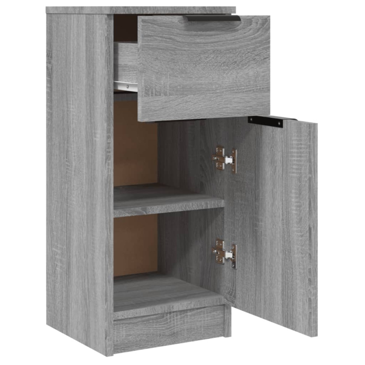 vidaXL Ντουλάπια 2 τεμ. Γκρι Sonoma 30x30x70 εκ. Επεξεργασμένο Ξύλο