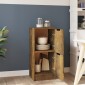 vidaXL Ντουλάπι Καπνιστή Δρυς 30 x 30 x 70 εκ. από Επεξεργασμένο Ξύλο